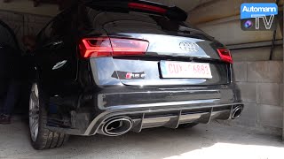 2015 Audi RS6 Facelift 560hp  pure SOUND 60FPS [upl. by Rutherford676]