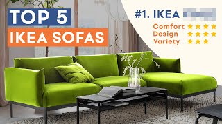 Top 5 IKEA Sofas in 2022 REVIEW  Watch Before You Buy [upl. by Moffat]