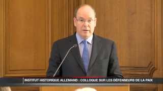 LInstitut Historique Allemand honore le Prince Albert 1er de Monaco [upl. by Moya954]