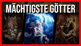 Top 10 MÄCHTIGSTE GÖTTER der verschiedenen Mythologien I Zeus Odin und Co [upl. by Abbate378]