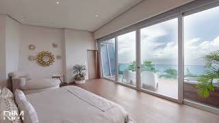 Stunning Beachfront House in Cancun [upl. by Eico478]