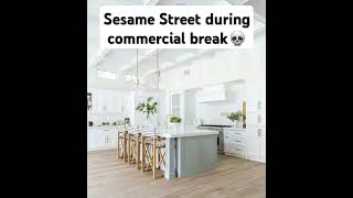 sesame street during commercial break 💀 [upl. by Illom]