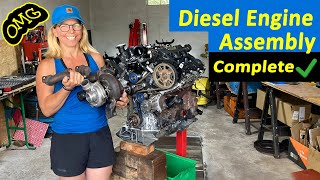 TDV6 Diesel Engine Assembly  Land Rover  S4Ep40 [upl. by Alwitt]