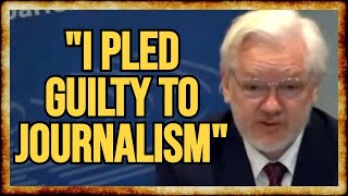 Julian Assange SPEAKS OUT as FREE MAN quotI Pled Guilty To JOURNALISMquot [upl. by Sidonie]