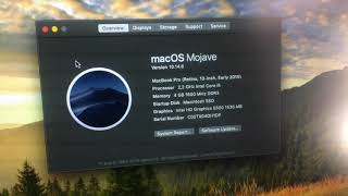 Lenovo Thinkpad X250  Mac OS Mojave 10146 [upl. by Karlene713]