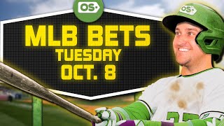 MLB Picks for Tuesday 108  Best MLB Bets amp Predictions  Lindys Locks [upl. by Anerda]