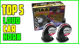 TOP 5 Best Loud Car Horn 2023  Top Loud Horn for Car Reviews [upl. by Aramen867]