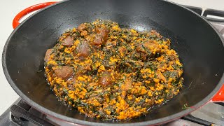 How To Make The Authentic Ghanaian Local Kontomere Stew [upl. by Aiyotal]