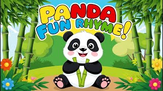 panda song  animal song for kids  nursery rhymes amp babies songs [upl. by Halueb]