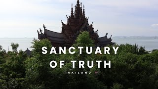 SANCTUARY OF TRUTH Museum  Thailand Pattaya places to visit thailand pattaya [upl. by Croom888]