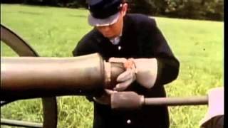 Civil War Artillery Drill 12 lb Napoleon [upl. by Enneiviv]