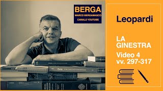 Leopardi La ginestra  VIDEO 4 [upl. by Ayaladnot]