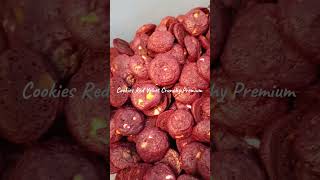 Cookies Red Velvet Crunchy Premium by HF Cookies Empire fyp fypシ゚viral cookies malaysiafoodie [upl. by Valente]