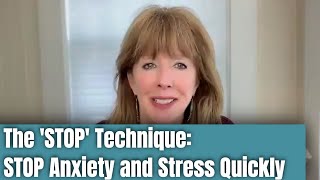 The STOP Technique A Simple Tool for Managing Stress Anxiety amp Limiting Thoughts [upl. by Agem]