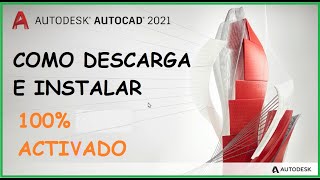 ✅ Como descargar e instalar AutoCAD 2021 Activado Legal con Licencia Educativa [upl. by Ceil]