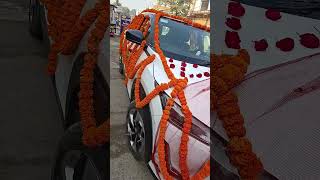 Wedding car wedding car automobile dek decoration reels [upl. by Akino516]