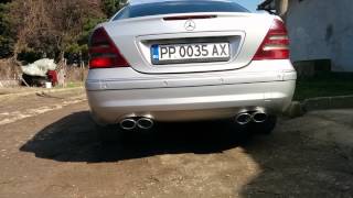 Mercedes C270 straight pipes [upl. by Wash623]