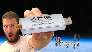 Using a RTL SDR Dongle to receive pictures from the ISS  Software Defined Radio [upl. by Cyrie150]