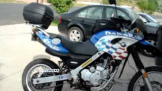 My BMW F650GS Dakar Pavement Optional [upl. by Yvor]