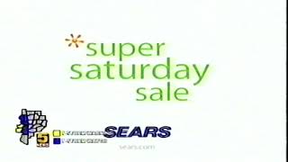 2003 Sears Commercial  Super Saturday Sale [upl. by Eiram635]