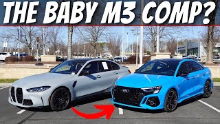 2024 Audi RS3 vs BMW M3 Competition  Baby M3 on a Budget [upl. by Boggers]