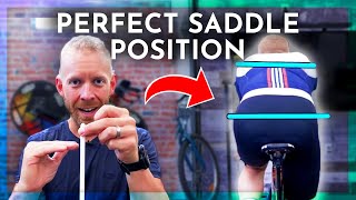 How to Get the Perfect Saddle Position on Your Triathlon Bike  Triathlon Taren [upl. by Suiratnod]