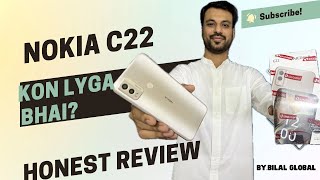 Nokia C22 Unboxing Review Price In Pakistan 25999 4Gb128Gb Sand Colour Orignal Nokia [upl. by Chassin]