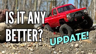 TRX4M Chevy K10 High Trail Mods RC Crawler [upl. by Anilah403]