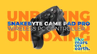 Snakebyte Game Pad Pro Wireless PC Controller  Unboxing [upl. by Adriene]