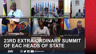 LIVE 23RD EXTRAORDINARY SUMMIT OF EAC HEADS OF STATE [upl. by Atirac151]