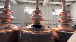 3000L multi pot still distiller continuous distillation equipment [upl. by Nary899]