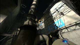 Portal 2 Walkthrough Chapter 6 The Fall Part 1 [upl. by Idet]