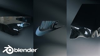 Advance Logo Animation in EASY Way  Blender 3D [upl. by Eerok794]