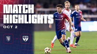 FC Dallas at San Jose Earthquakes Highlights  Oct 2 2024 [upl. by Gina]