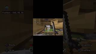 Minecraft skeleton has aimbot bro [upl. by Previdi307]