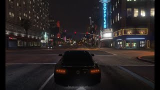 its midnight and youre driving through the city in gta 5 [upl. by Ezaria494]