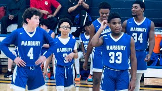 Marbury Bulldogs  Autaugaville Eagles  Junior Varsity JV Boys Basketball [upl. by Kidd]