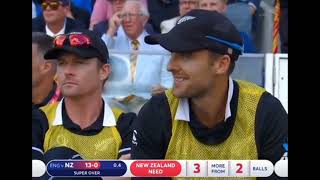 ENG vs NZ 2019 world cup final super over [upl. by Nilrak]