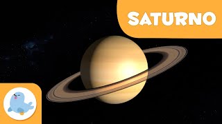 Saturno il pianeta degli anelli  Il Sistema Solare in 3D per bambini [upl. by Eissirhc]