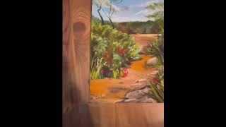 Beautiful natural landscape soft pastels drawing art ideas [upl. by Aizitel]