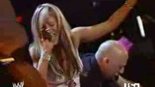 Lilian Garcia Quiero﻿ Vivir and Santino Marella with Music [upl. by Ahcsatan]