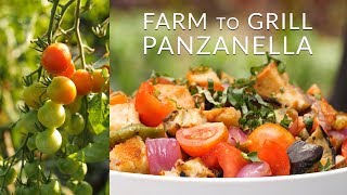 Farm To Grill Panzanella Salad Recipe  Weber Summit Charcoal Grill  BBQGuyscom [upl. by Westerfield506]