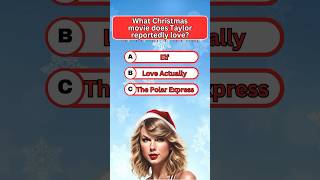 Taylor Swift Merry Christmas Trivia 💕 True Swifties only 🎤 shorts youtubeshorts taylorswift [upl. by Bunni]