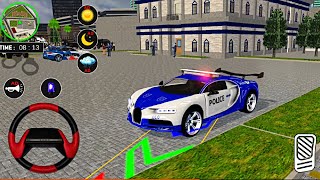 US Police Car Chase Game  Police Car Driving Simulator 3D Gameplay AndroidiOS [upl. by Etep558]