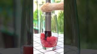 ASMR Coco Cats makes Mango Watermelon Drink  Creative food ideas tiktok shorts [upl. by Atsiuqal]