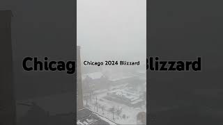 Chicago 2024 blizzard [upl. by Rosenquist]