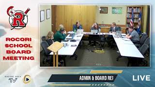 ROCORI School Board Meeting [upl. by Bovill589]