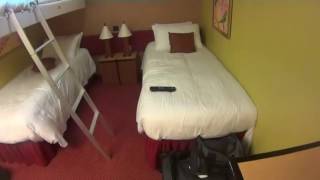 Spa Deck 11 Carnival Dream room tour 11224 [upl. by Javier772]