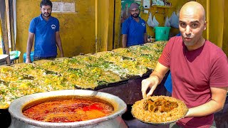 Is this the BEST food city in INDIA Indian street food tour of HYDERABAD India [upl. by Ronyar]