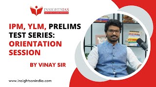 IPMYLMPrelims Test Series An Orientation Session by Vinay SirMarch forward to be a UPSC Topper [upl. by Alina]